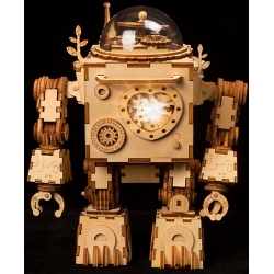 Grający Robot Steampunk